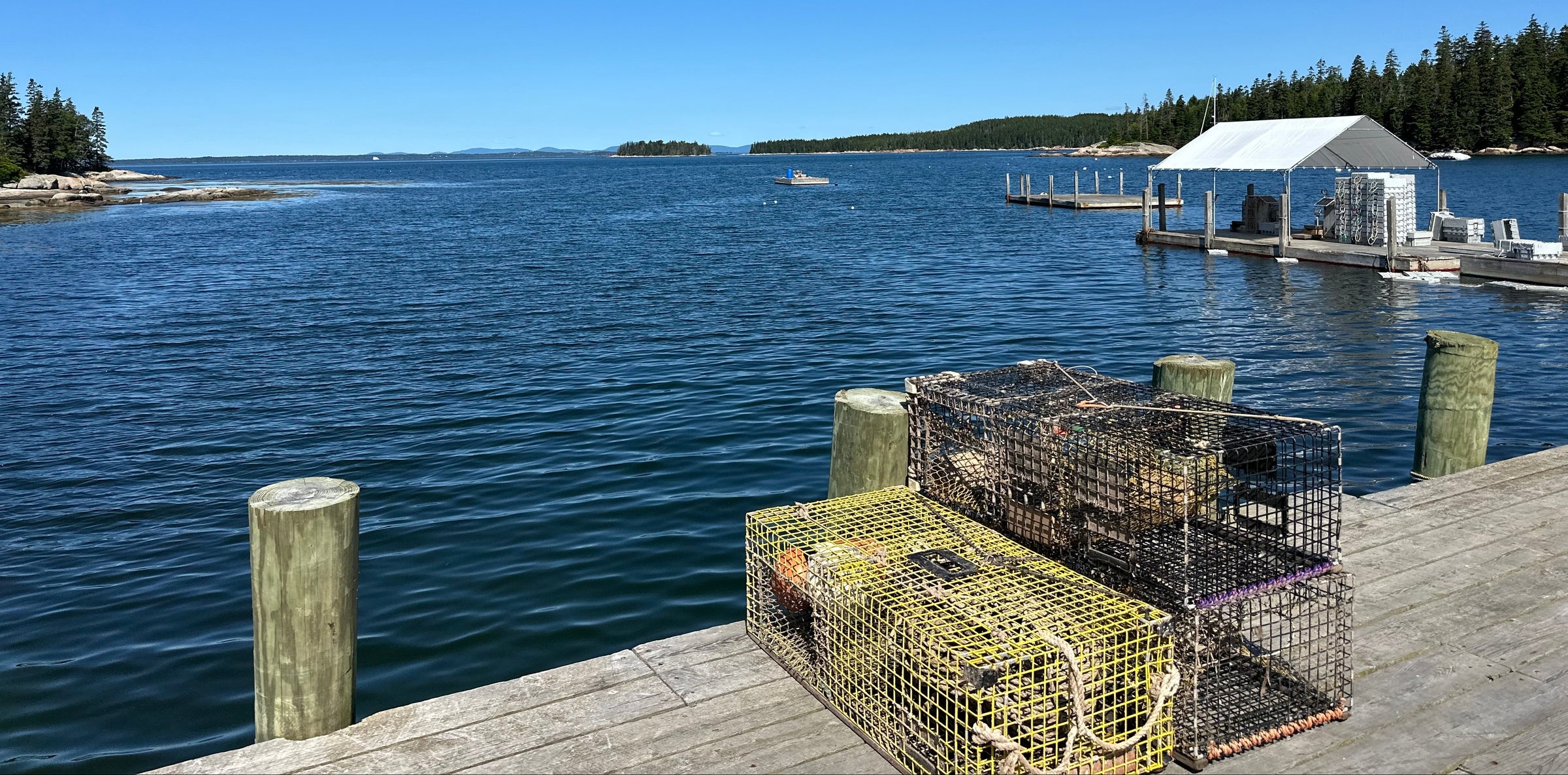 Fifield’s Wharf on Burnt Cove